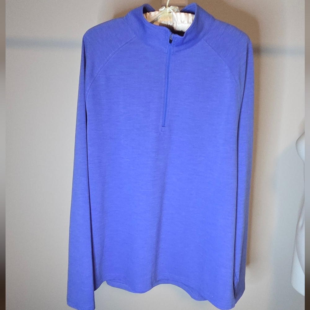 Dunning Golf  QUARTER ZIP Long Sleeve Size L